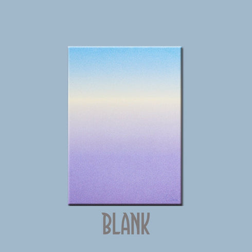 Korean GRADIENT BLANK MEMO Notepads Blank Notepad Checkered Notepad Grid Notepad Horizontal Rule Notepad 100gsm Notepad | 100 X 140mm 50 Sht