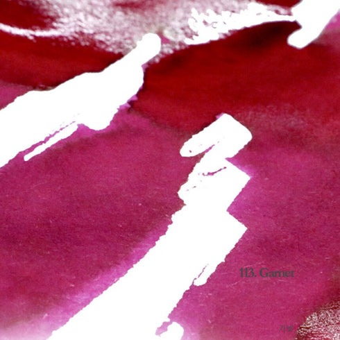 Dominant Industry Ink GARNET Standard Fountain Pen Ink Handmade Dip Pen Ink Hand Crafted Bottle Ink | 25ml