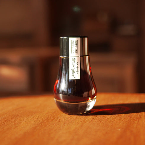 Dominant Industry Ink CITRUS YELLOW Standard Fountain Pen Ink Handmade Dip Pen Ink Hand Crafted Bottle Ink | 25ml