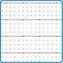 Kokuyo B5 Campus CHARTING GRAPHING GRID 6mm Loose Leaf Paper 26 Holes Graph Paper Grid Paper Charting Paper | F836BK 100 Sheets