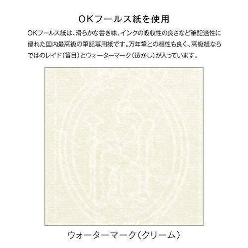 Kleid B6 TINY GRID Notes OK Fools Paper Notebook 81.4gsm 2mm Grid Notebook White Cover Cream Paper 2mm Tiny Grid 2mm Graph | 8441-02 64 Page