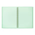 Midori A5 GREEN RING Color DOT Grid 5mm Notebook Color Pages A5 Notebook Foil Stamped Dot Grid Notebook 5mm Dot Grid | 15334006 120 Pages