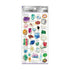 Kamio Japan Stickers GEMS MINERAL Ore Crystals Adult Visual Dictionary Gems Crystals 宝石 鉱物 鉱石 結晶 GOLD Foil Stickers | 700653