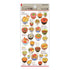 Kamio Japan Stickers DONBURI FOOD Adult Visual Dictionary Regional Food Bowl Foods Otona no Zukan おとなの図鑑丼の食べ物 GOLD Foil Stickers | 700658