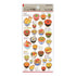 Kamio Japan Stickers DONBURI FOOD Adult Visual Dictionary Regional Food Bowl Foods Otona no Zukan おとなの図鑑丼の食べ物 GOLD Foil Stickers | 700658