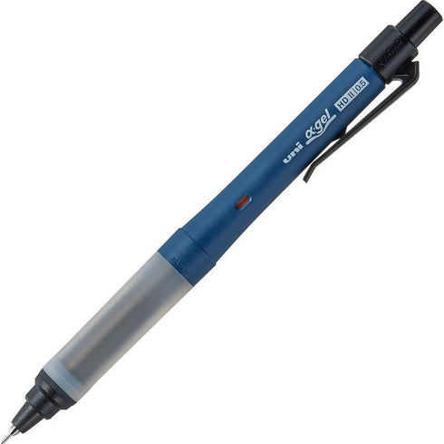 Mitsubishi Uni GRAY 0.3mm Alpha-Gel Switch Mechanical Pencil 0.3mm Lead Mechanical Pencil Refillable Always Sharp Auto-Rotates | M3-1009GG