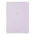 Midori A5 WHITE RING Color DOT Grid 5mm Notebook Color Pages A5 Notebook Foil Stamped Dot Grid Notebook 5mm Dot Grid | 15334006 120 Pages