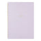 Midori A5 PURPLE RING Color DOT Grid 5mm Notebook Color Pages A5 Notebook Foil Stamped Dot Grid Notebook 5mm Dot Grid | 15334006 120 Pages
