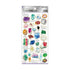Kamio Japan Stickers GEMS MINERAL Ore Crystals Adult Visual Dictionary Gems Crystals 宝石 鉱物 鉱石 結晶 GOLD Foil Stickers | 700653