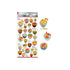 Kamio Japan Stickers DONBURI FOOD Adult Visual Dictionary Regional Food Bowl Foods Otona no Zukan おとなの図鑑丼の食べ物 GOLD Foil Stickers | 700658