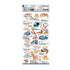 Kamio Japan Stickers DEEP SEA Life Adult Visual Dictionary Angler Fish Giant Squid Mantis Shrimp 深海 アンコウ ダイオウイカ GOLD Foil Stickers | 721387