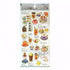 Kamio Japan Stickers COFFEE CAFÉ Tea Life Adult Visual Dictionary Cappuccino Tea French Press カプチーノ 紅茶 ミルクGOLD Foil Stickers | 741688