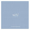 Powder BLUE Nakabayashi Watashi No Sobani W/U Series Color Paper 5mm Grid Sticky Note 70 gsm 30 Sheets | WU-FSTN-S 98mm X 98mm 4" Square