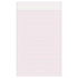 Shell PINK Nakabayashi Watashi No Sobani W/U To Do List Color Paper 5mm Grid Sticky Note 70 gsm 30 Shts | WU-FSTN-R 60mm X 98mm 2.5 X 3.8"