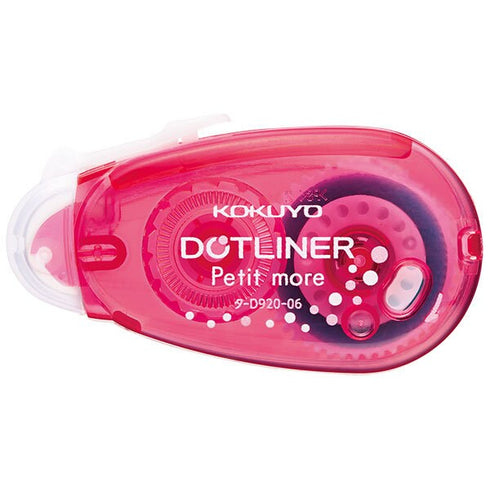 PINK Kokuyo Campus PetitMore Strong Adhesive DOTLINER Refillable Glue Tape Photo Glue Acid-Free | D920-06