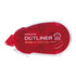 RED Kokuyo Campus STRONG Adhesive DOTLINER Refillable Glue Tape Photo Glue Acid-Free | DM403