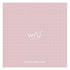 Powder BLUE Nakabayashi Watashi No Sobani W/U Series Color Paper 5mm Grid Sticky Note 70 gsm 30 Sheets | WU-FSTN-S 98mm X 98mm 4" Square