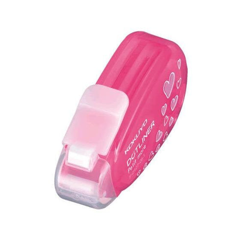 PINK Kokuyo Campus PetitMore Jelly Limited Edition Series DOTLINER Refillable Glue Tape Photo Glue Acid-Free | D927-06