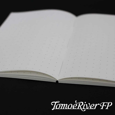 Sakae A7 Tomoe River (Old Paper) 52 gsm DOT GRID Grid Lay Flat Notebook White Paper | TMR-A7NB-5DW 104mm X 74mm 96 sheets
