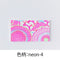 NEON #4 Shogado BLANK Japanese Binding Memo Perforated Pages Wahoncho Memo Horizontal Memo Book 110 x 60mm 50 Sheets | 22834