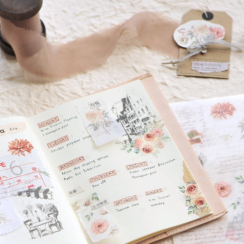 MU Lifestyle Gay PARIS Street Lights Antique Architecture Print-On Stickers Rub-On Stickers Transfer Stickers Translucent Stickers | 232