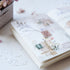 MU Lifestyle RETRO Stamps Label Ephemera Ticket Dried Flowers Print-On Stickers Rub-On Stickers Transfer Stickers Translucent Stickers | 235