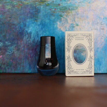 Dominant Industry Ink LES NYMPHÉAS LES Nuages Painter's Series Glitter Fountain Pen Ink Handmade Dip Pen Ink Hand Crafted Bottle Ink | 25ml