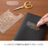 Midori Gold FOIL SEA Creatures Transfer Stickers Whales Jellyfish Print-On Stickers Rub-On Stickers Transfer Sticker Translucent | 2618