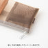 Midori BROWN/KHAKI B6 - A5 Mesh Book Band Adjustable Pen Case Adjustable Pen Storage Mesh Pen Case Adjustable Pen Case