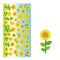 Mindwave 2023 Collection SUNFLOWER Seals Kiji Shoji Seals Washi Stickers Seals Bujo Stickers Scrapbooking Stickers | 81206