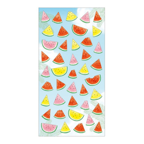 Mindwave 2023 Collection MELON FRUIT Seals Kiji Shoji Seals Washi Stickers Seals Bujo Stickers Scrapbooking Stickers | 81214