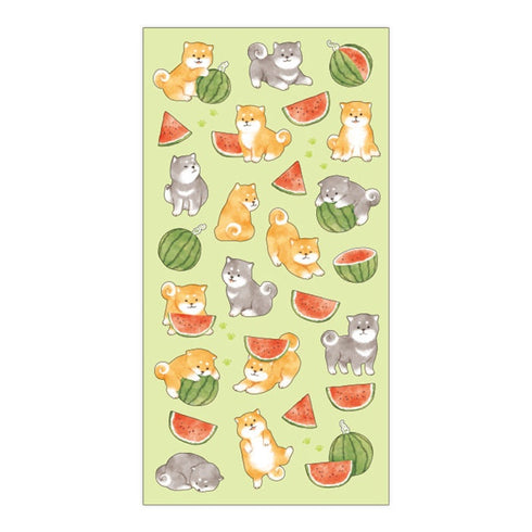 Mindwave 2023 Collection KITTY & FRUIT Cat Seals Kiji Shoji Seals Washi Stickers Seals Bujo Stickers Scrapbooking Stickers | 81221