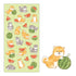 Mindwave 2023 Collection KITTY & FRUIT Cat Seals Kiji Shoji Seals Washi Stickers Seals Bujo Stickers Scrapbooking Stickers | 81221