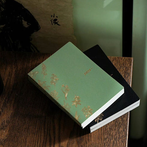 2024 B6 & A6 Papermood DOUBLE Book Tomoe River 52gsm One Day Per Page Cousin Techo Planner Notebook Journal | 256 Pages per book