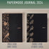 2024 B6 & A6 Papermood DOUBLE Book Tomoe River 52gsm One Day Per Page Cousin Techo Planner Notebook Journal | 256 Pages per book