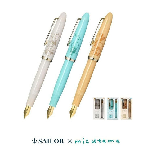 MIZUTAMA YOSOOI Sailor 1911 LIMITED Edition Profit Junior +10 Fountain Pen Set Sailor + Mizutama Fine/Medium Nib | 10-0582-301