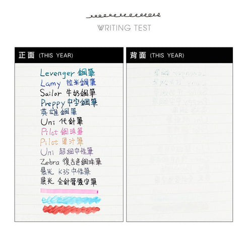 BLUE 2024 B6 Chuyu Planner TOMOE River One Day Per Page With PVC Cover Cousin Techo Planner Notebook Journal | 416 Pages