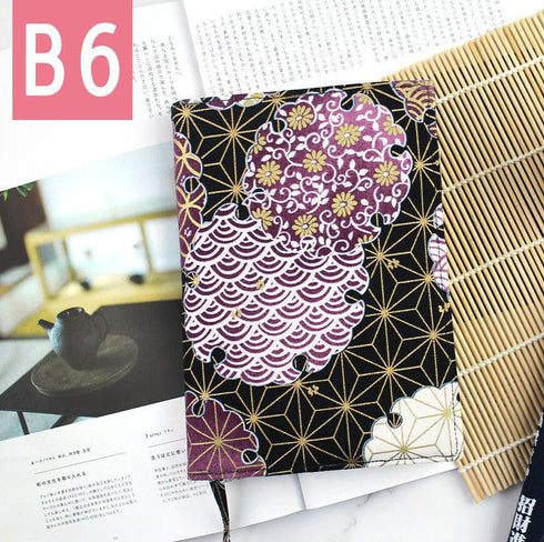 B6 FABRIC PLANNER Cover Cotton Poly Fabric Cover B6 Cover B6 Fabric Book Jacket B6 Fabric Protective Cover | 205 x 383mm