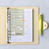Plepic Cutout Binder Bookmark Stencil Template Boxes Lines Numbers Dividers Banners Icon Bujo Stencil | Various Colors