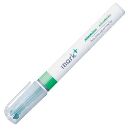 DARK BLUE Kokuyo Mark+ Two Tone Highlighter Dual Tone Highlighter Pen Two Way Highlighter Double Sided Highlighter | PM-MT100DB