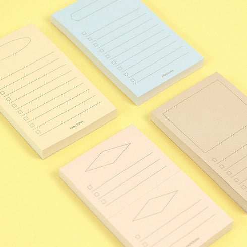 Make-A-Memo MY CHECKLIST PAPERIAN Shopping List To Do List Expense Record & More | 70 X 110MM