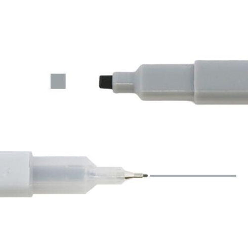 GRAY SINGLE SUNSTAR Dot E Dual-Sided Marker Square Highlighter Marker Square Checkbox Marker Checklist Marker Highlighter | S4541790