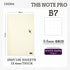 B6 TOMOE River Crena 3.5mm GRID 52gsm Notebook Lay-Flat Notebook Tomoe River Notebook The Note Pro | 128 x 182mm 384 Pages *RECOMMEND*