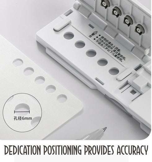 KOKUYO ADJUSTABLE B5 A4 A5 Hole Punch B5 Hole Punch A4 Hole Punch A5 Hole Punch Portable Hole Punch Travel Hole Punch Multi-Size Hole Punch