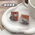 RETRO CAFE Two-Pack COFFEE Clip Paper Binder Clip Notebook Clip Travel Clip Espresso Clip Barista Clip Latte Clip | 44 X 55MM