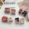 RETRO CAFE Two-Pack COFFEE Clip Paper Binder Clip Notebook Clip Travel Clip Espresso Clip Barista Clip Latte Clip | 44 X 55MM