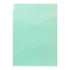 GRADIENT GREEN Midori MD A4 7 Pocket Clear Folder Md Folder Water Resistant Folder | 310mm X 221mm