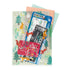 NORDIC ANIMALS Midori A5 3 Pocket Clear Folder MD Folder Water Resistant Folder | 220mm X160mm