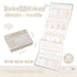 PINK PLANWITH Label Stickers Dot Stickers Square Stickers Bar Stickers Circle Stickers Index Tabs Index Stickers