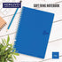 Kokuyo BLUE GREEN Soft Ring Notebook 5mm Dot Ruled SV457S5 | A6 80 Sheets